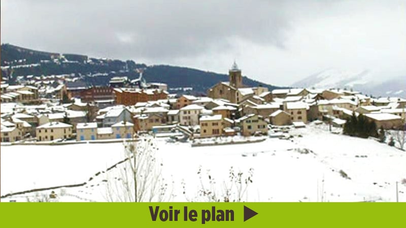 plan les Angles Pyrénées Orientales